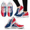 Dynamic Aparted Colours Beautiful Logo Columbus Blue Jackets Sneakers