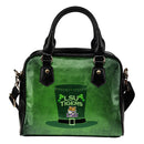 Football Happy Patrick's Day Delightful LSU Tigers Shoulder Handbags