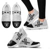 Line Stripe Logo Bottom Oakland Raiders Sneakers