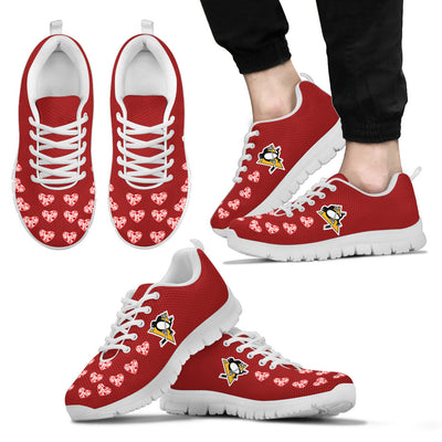 Love Extreme Emotion Pretty Logo Pittsburgh Penguins Sneakers