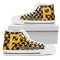 Puzzle Logo With Pittsburgh Pirates High Top Shoes