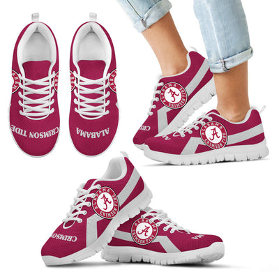 Alabama Crimson Tide Line Logo Sneakers