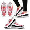 Super Lovely Houston Cougars Sneakers Jagged Saws Creative Draw
