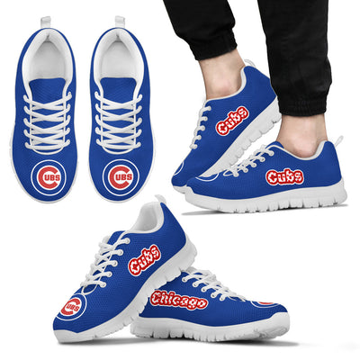 Magnificent Chicago Cubs Amazing Logo Sneakers