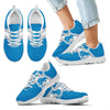 Three Colors Vertical Detroit Lions Sneakers