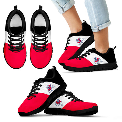 Separate Colours Section Superior Fresno State Bulldogs Sneakers