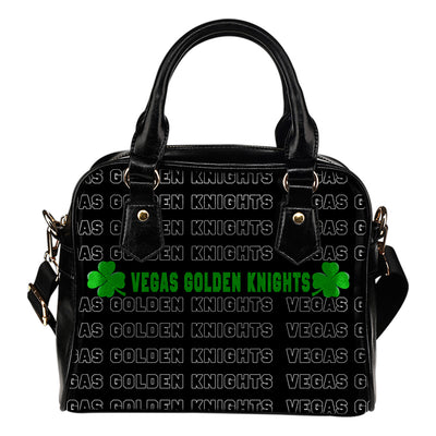 Colorful Vegas Golden Knights Stunning Letters Shoulder Handbags