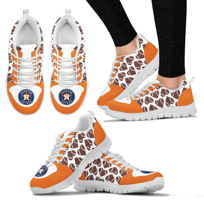 Great Football Love Frame Houston Astros Sneakers