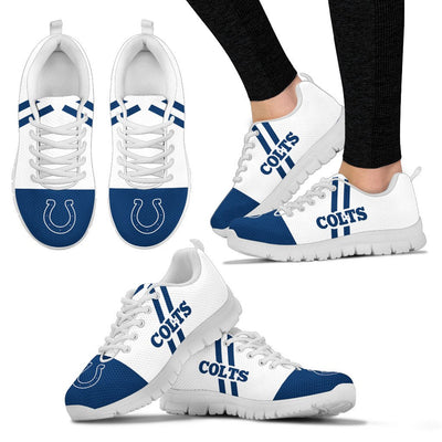 Line Stripe Logo Bottom Indianapolis Colts Sneakers