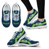 Seattle Seahawks Line Logo Sneakers