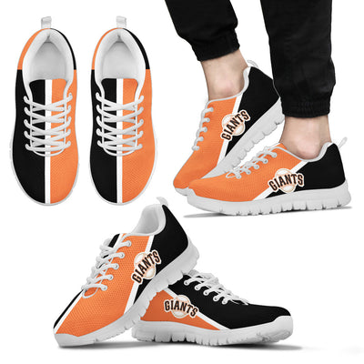 Dynamic Aparted Colours Beautiful Logo San Francisco Giants Sneakers