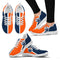 Dynamic Aparted Colours Beautiful Logo Edmonton Oilers Sneakers
