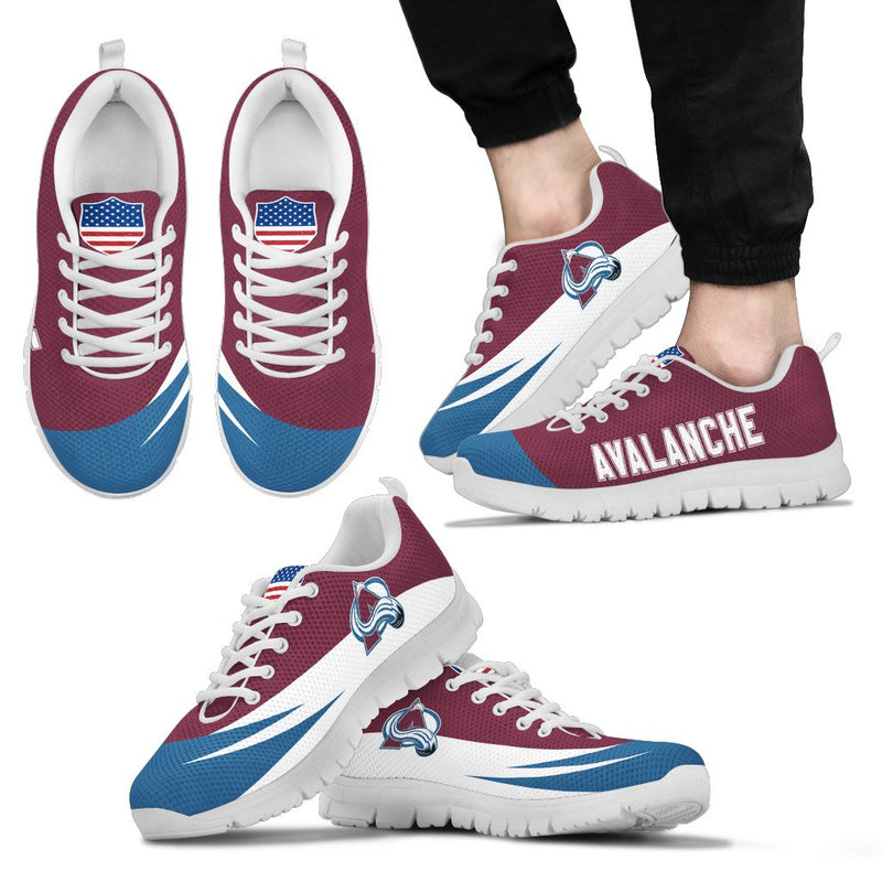 Awesome Gift Logo Colorado Avalanche Sneakers