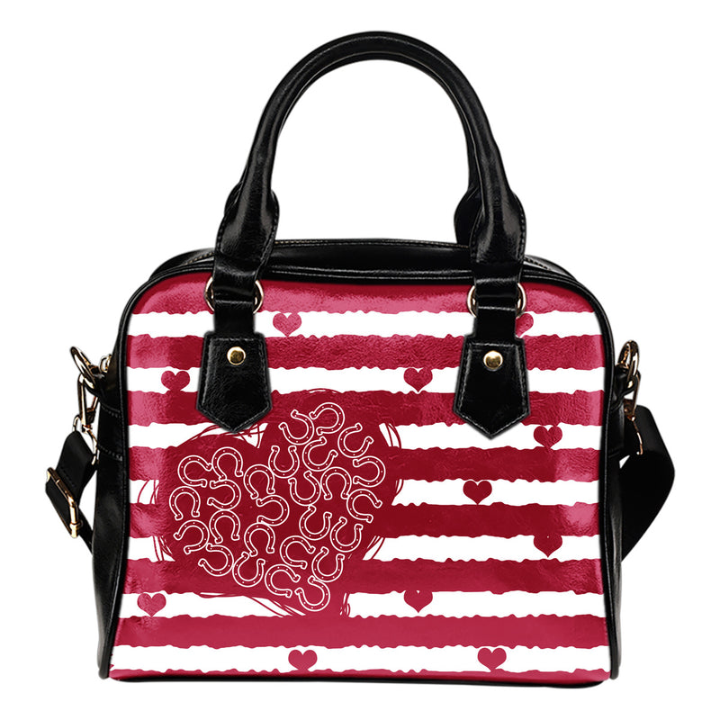 Sweet Romantic Love Frames Indianapolis Colts Shoulder Handbags