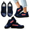 Magnificent Tennessee Titans Amazing Logo Sneakers
