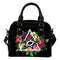 Floral Rose Valentine Logo Dallas Stars Shoulder Handbags
