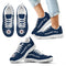 Wave Red Floating Pattern Winnipeg Jets Sneakers