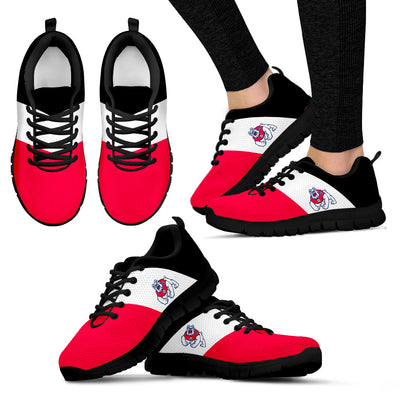 Separate Colours Section Superior Fresno State Bulldogs Sneakers