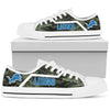 Simple Camo Detroit Lions Low Top Shoes