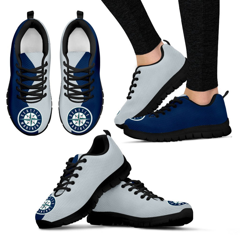 Two Colors Trending Lovely Seattle Mariners Sneakers