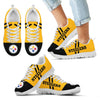 Line Stripe Logo Bottom Pittsburgh Steelers Sneakers