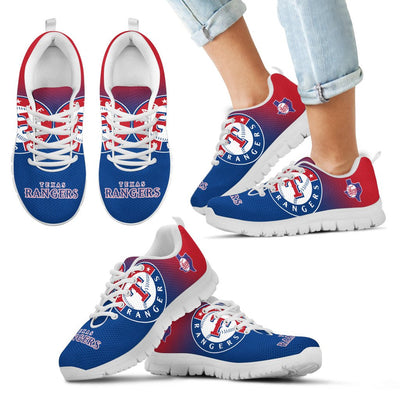 Colorful Unofficial Texas Rangers Sneakers