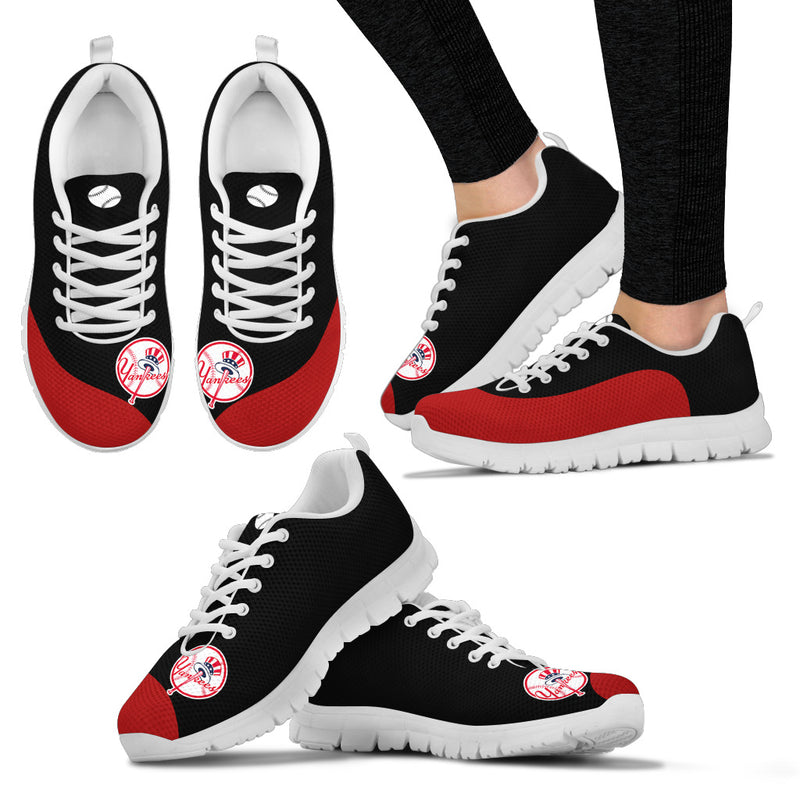 Valentine Love Red Colorful New York Yankees Sneakers