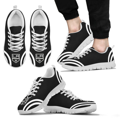 Lovely Curves Stunning Logo Icon Los Angeles Kings Sneakers