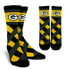 Sports Highly Dynamic Beautiful Green Bay Packers Crew Socks