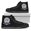 I Will Not Keep Calm Amazing Sporty Columbus Blue Jackets High Top Shoes