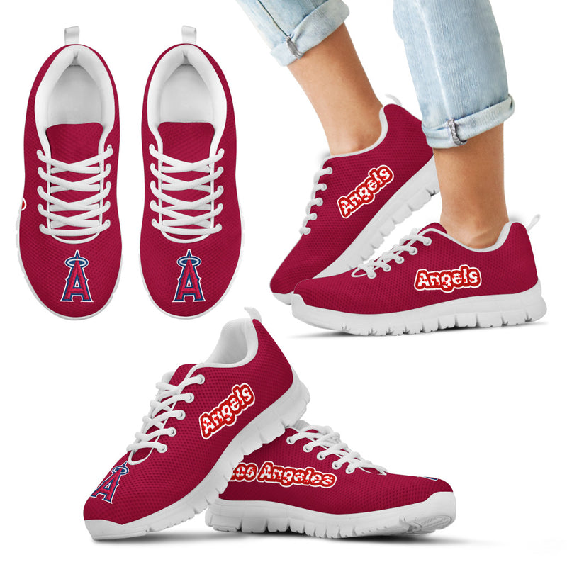 Magnificent Los Angeles Angels Amazing Logo Sneakers