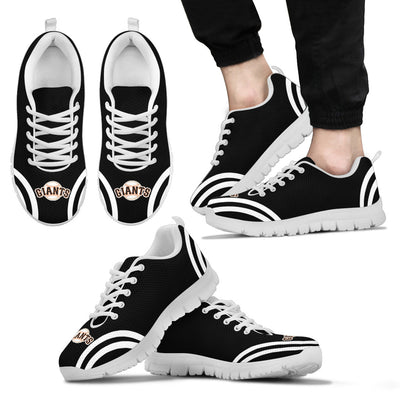 Lovely Curves Stunning Logo Icon San Francisco Giants Sneakers