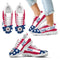 Proud Of American Flag Three Line Winnipeg Jets Sneakers