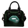 Beautiful Lips Elegant Logo Philadelphia Eagles Shoulder Handbags