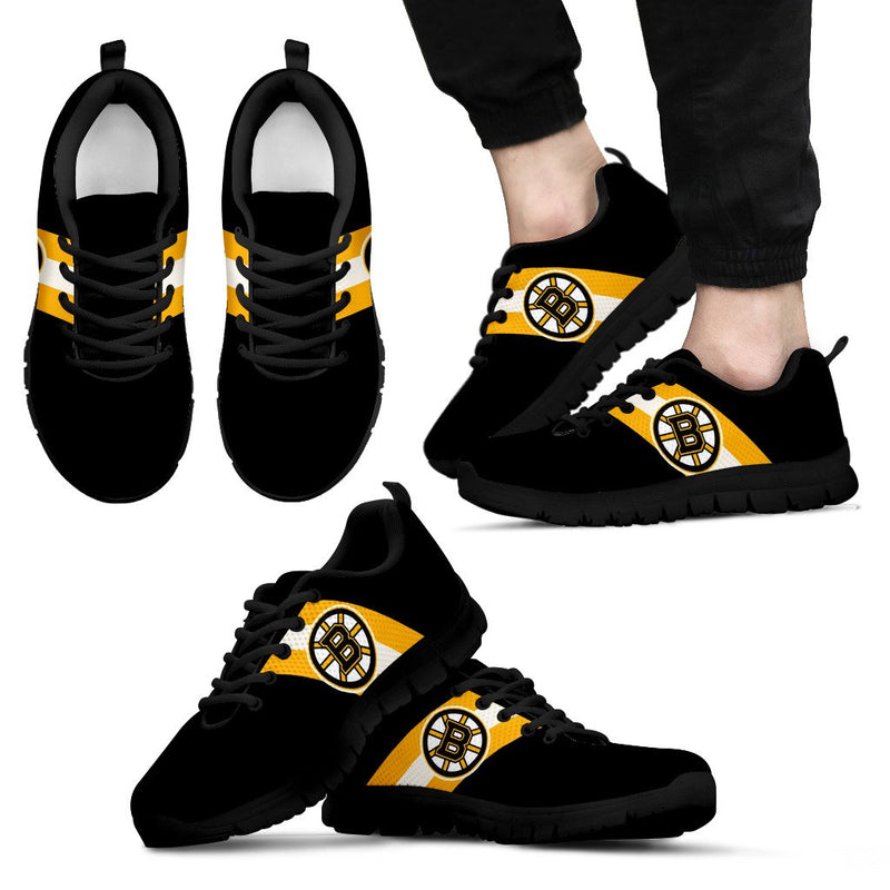 Three Colors Vertical Boston Bruins Sneakers