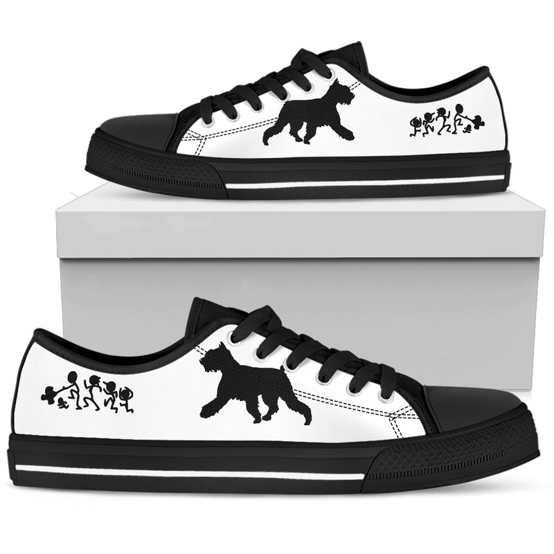 My Schnauzer Ate Your Stick Family Low Top Shoes