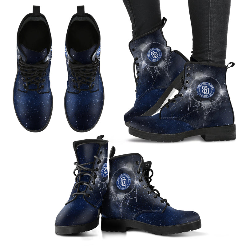 Secret Green Sun And Moon Dreamcatcher San Diego Padres Boots
