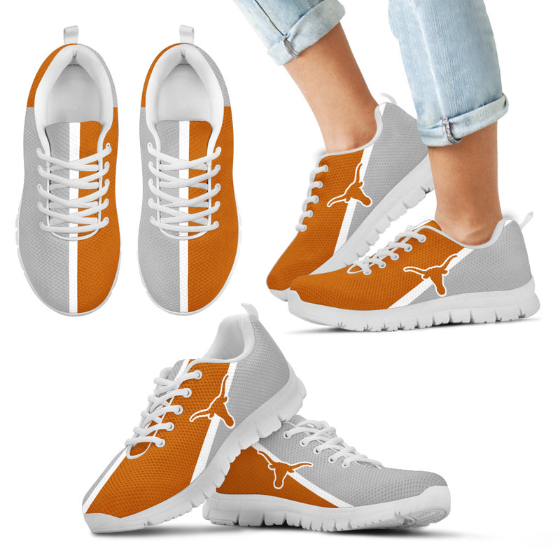 Dynamic Aparted Colours Beautiful Logo Texas Longhorns Sneakers
