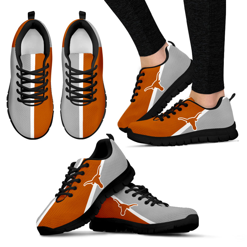 Dynamic Aparted Colours Beautiful Logo Texas Longhorns Sneakers