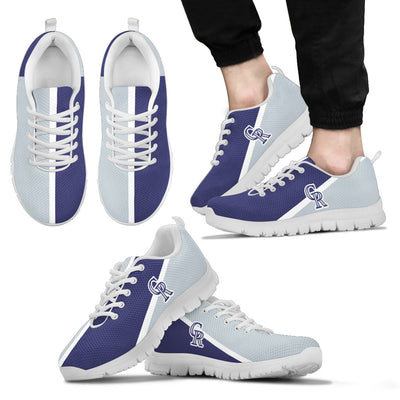 Dynamic Aparted Colours Beautiful Logo Colorado Rockies Sneakers