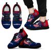 Colorful Unofficial Columbus Blue Jackets Sneakers