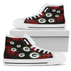 Lovely Rose Thorn Incredible Green Bay Packers High Top Shoes