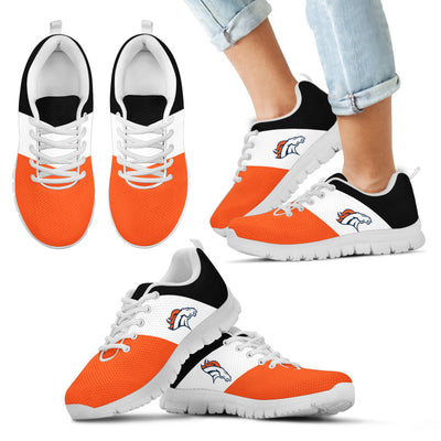 Separate Colours Section Superior Denver Broncos Sneakers