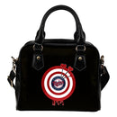 Valentine Sweet Minnesota Twins Dart Couple Love Shoulder Handbags
