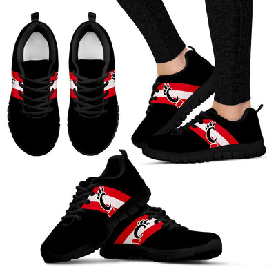 Three Colors Vertical Cincinnati Bearcats Sneakers