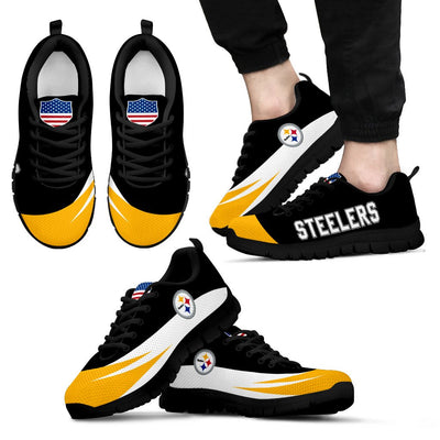 Awesome Gift Logo Pittsburgh Steelers Sneakers