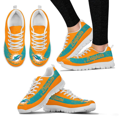 Cool Line Logo Miami Dolphins Sneakers