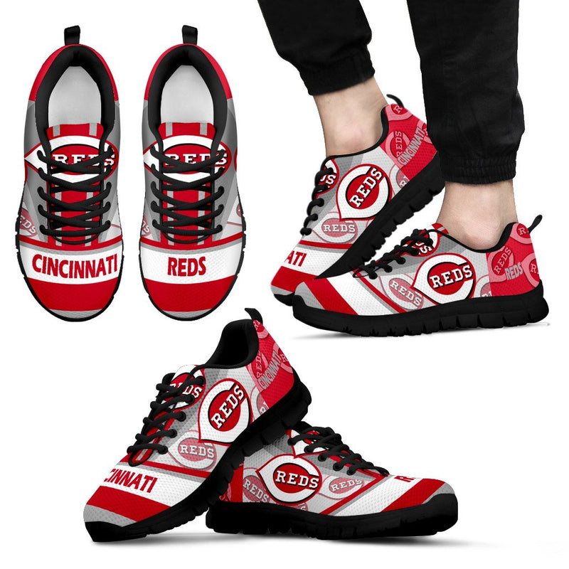 Three Impressing Point Of Logo Cincinnati Reds Sneakers