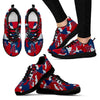 Los Angeles Angels Cotton Camouflage Fabric Military Solider Style Sneakers