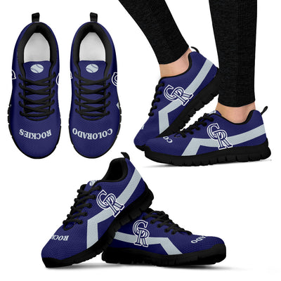 Colorado Rockies Line Logo Sneakers